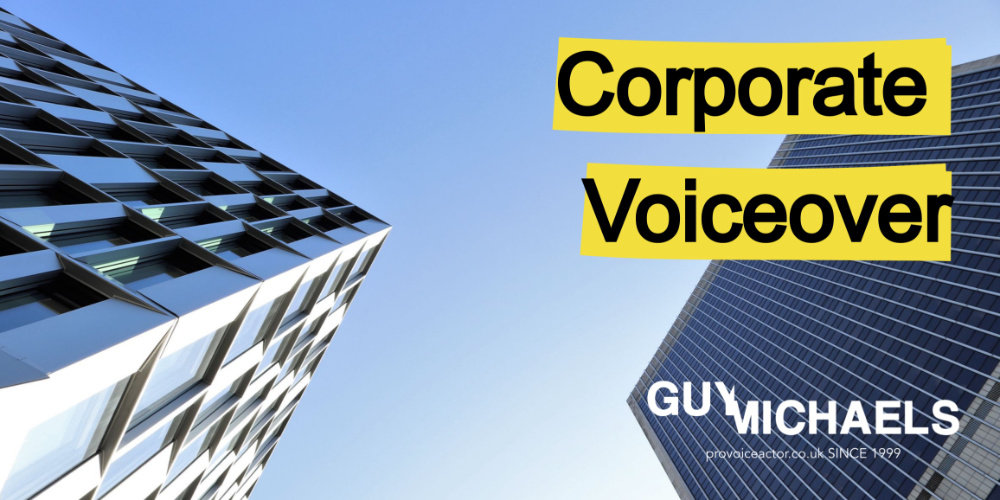 corporate voiceover artist Guy Michaels - British