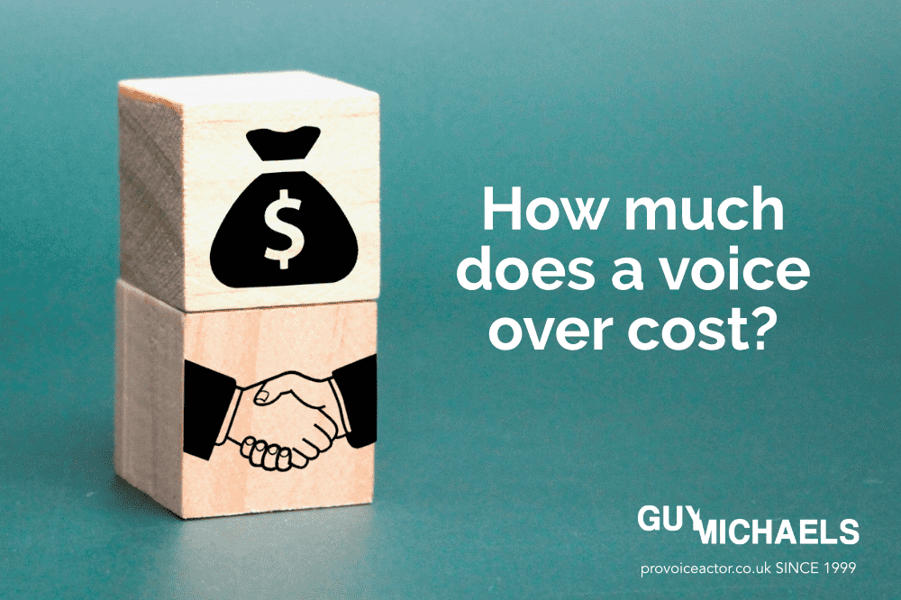 how much does a voice over cost?