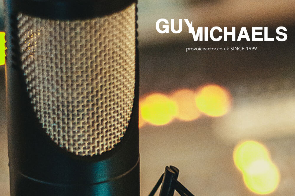male voice over - Guy Michaels