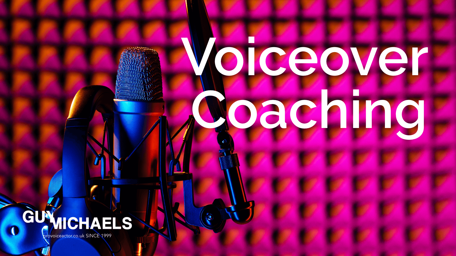 voiceover coaching with Guy Michaels