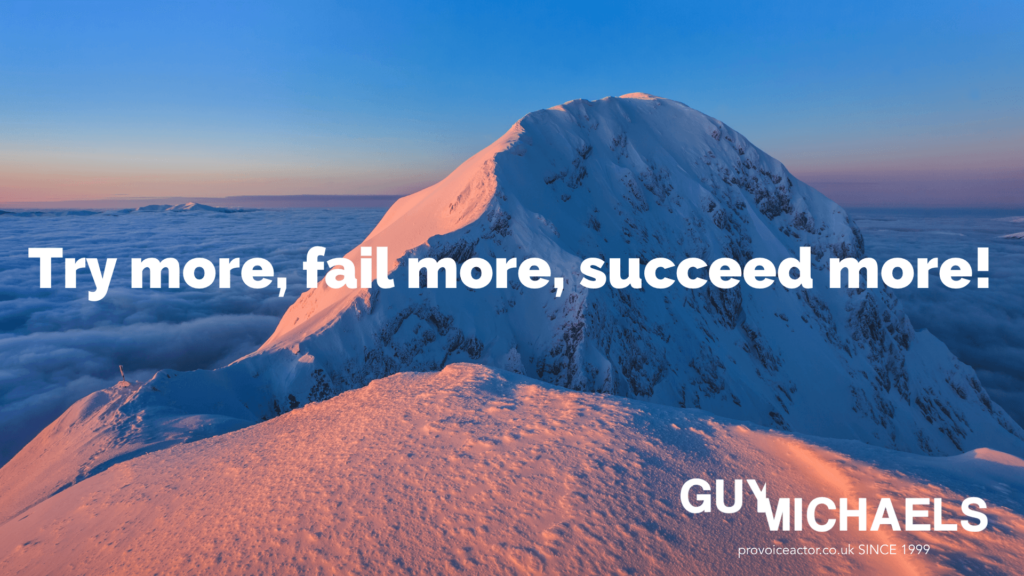 voiceover inspiration - how to deal with rejection