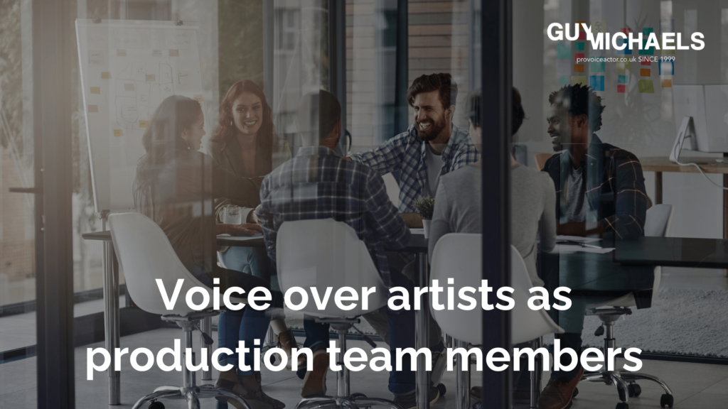 Voice over artists