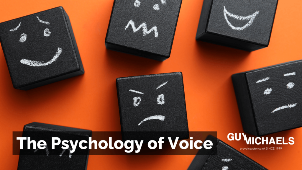 the psychology of voice actors - British Male Voice Over Artist - Guy Michaels