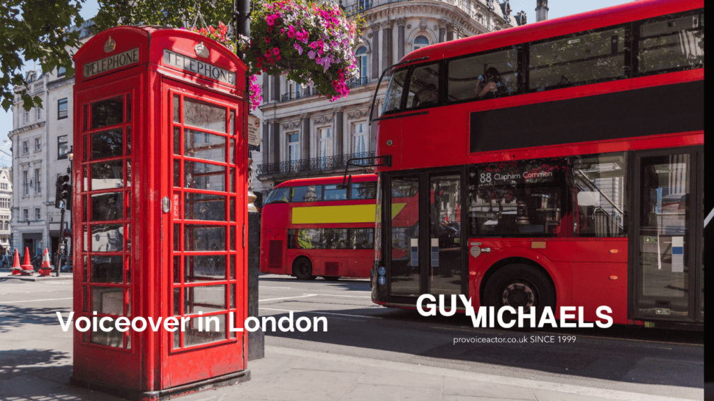 Voiceover in London