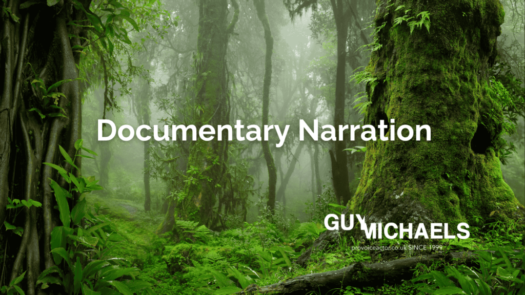 Documentary narration