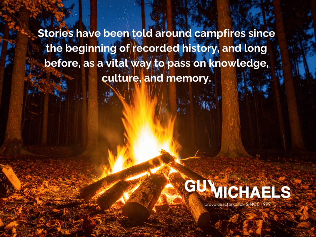 UK narrator for storytelling