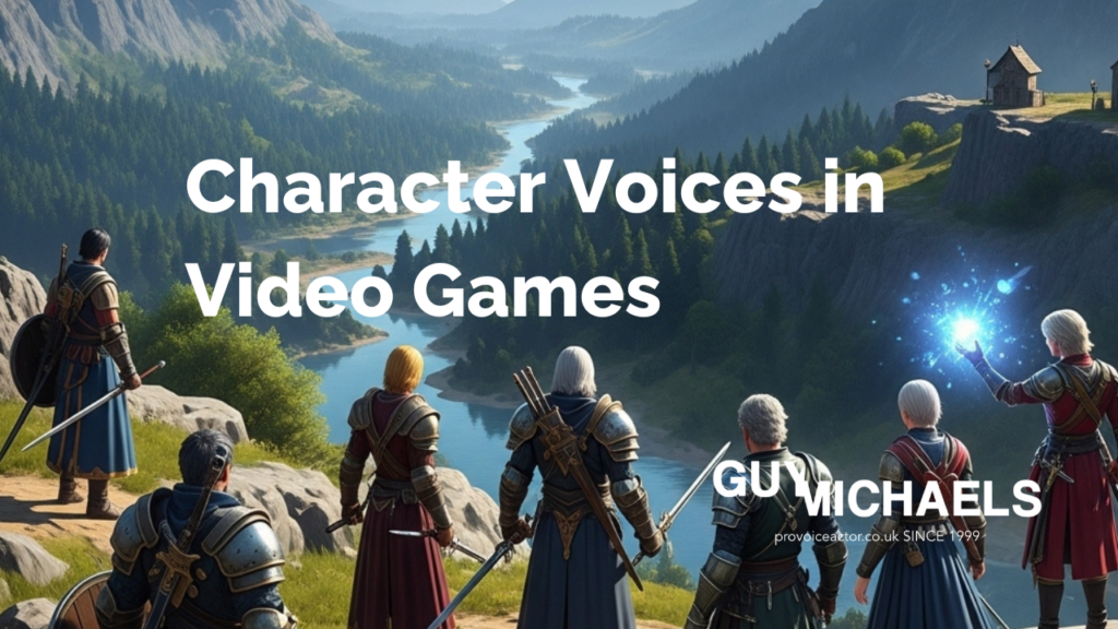 Character Voices in Video Games - British Male Voice Over Artist - Guy Michaels