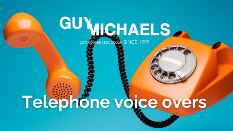 Telephone voice overs