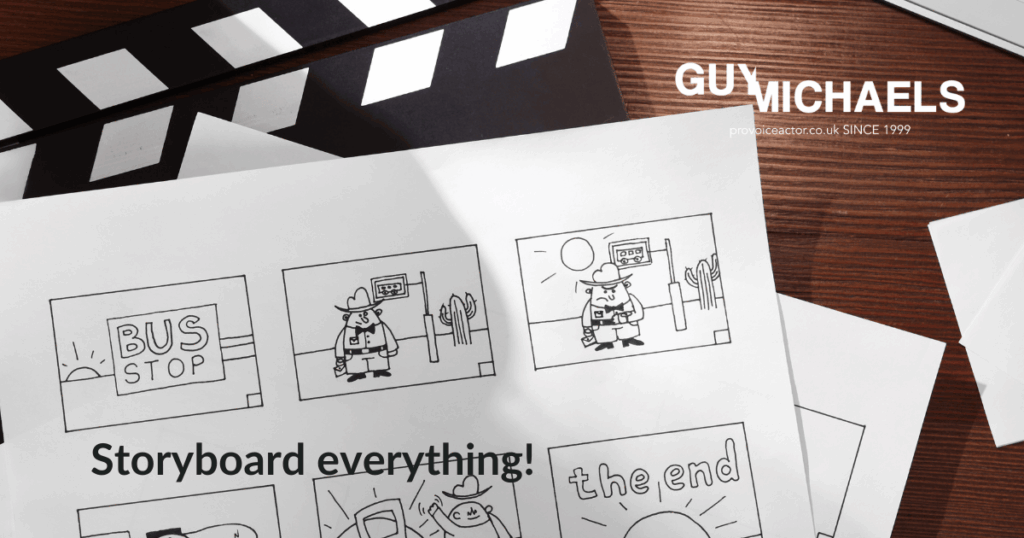 product demo video - storyboard